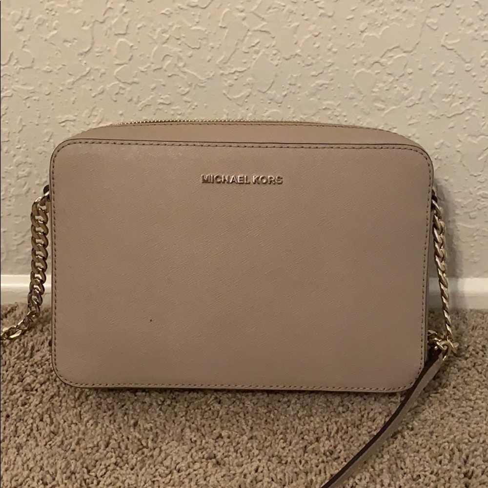 Michael Kors Jet Set Large Saffiano Leather Bag
